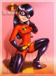 black_hair disney high_heels japunix long_hair pixar solo the_incredibles violet_parr