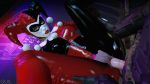 3d animated batman batman_(series) dc_comics gif harley_quinn harley_quinn_(classic) loop mostly_clothed quilsfm vaginal