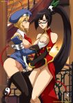 blazblue breasts groping nipples noel_vermillion palcomix yuri yuri_haven