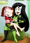 barefoot kim_possible rugrats shego short_hair