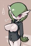  blush blushing breasts gardevoir masha nintendo pale pale_skin pokemon 