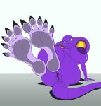 animated anthro arbok breasts cobra feet female furry gif green_eyes pokemon porkyman smile ticklishways toes