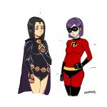 costume_switch dc_comics non-nude pixar raven_(dc) teen teen_titans the_incredibles violet_parr young