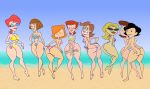 american_dragon:_jake_long ass bad_dog beach bikini crossover danny_phantom debbie_turnbull dexter's_laboratory dexter's_mom full_body hands_on_ass hugging johnny_test lila_test lineup madeline_fenton milf mrs._potanski neighbor_lady nude robotboy smile susan_long the_fairly_oddparents thong timmy's_mom wide_hips