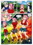  big_breasts breast_expansion breasts comic growth kabuto_yakushi locofuria naruto sakura_haruno yakushi_kabuto 