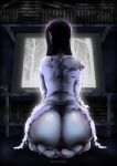  anus ass big_ass dat_ass dragoonrekka female sadako solo tease the_ring yamamura_sadako 