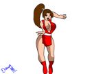 dancing fatal_fury gif king_of_fighters loop mai_shiranui samba shiranui_mai tagme