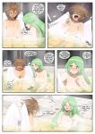 1boy 1girl comic inusen kid_icarus kid_icarus_(comic) male/female nintendo nipples nude palutena penis pit