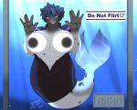 1girl 1girl anthro big_breasts breasts exposed_breasts furry high_res huge_breasts leopard_seal looking_at_viewer mammal marine nipples on_glass open_mouth pinniped seal smile tattoorexy