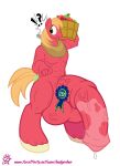 badgerben big_macintosh friendship_is_magic horse hyper male my_little_pony solo