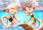 angel_(little_tails) annie_(little_tails) bbmbbf little_tails palcomix pietro's_secret_club