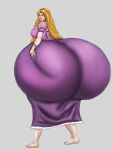  blonde_hair bootyhai97 dat_ass disney gigantic_ass green_eyes rapunzel tangled 