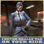 amazing balsamique big_breasts blood breasts chuck_macland cigarette crossgender female formal genderswap human mask meme necktie not_furry smoking spy_(team_fortress_2) suit team_fortress_2 the_spy