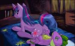 animated animated_gif bcs friendship_is_magic gif my_little_pony reverse_cowgirl sex spike_(mlp) tail twilight_sparkle_(mlp) vaginal_penetration