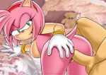 2009 amy_rose bbmbbf bed breasts female from_behind hetero human male mobius_unleashed palcomix penetration pussy sega sonic_(series) sonic_the_hedgehog_(series) vaginal vaginal_penetration