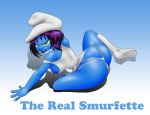 ass red_jragon smurfette the_smurfs thong