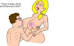 american_dad breast_feeding breast_sucking francine_smith milk mother's_duty mother_&_son nursing steve_smith