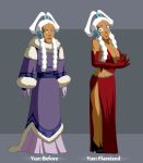 avatar:_the_last_airbender big_breasts breasts princess_yue white_hair