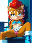 1girl ai ai_art ai_generated alicia_acorn archie_comics blush cameltoe chipmunk female female_solo foxknightyouko milf mobian panties solo sonic sonic_the_hedgehog_(archie) sonic_the_hedgehog_(comics) sonic_the_hedgehog_(series)