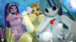 3d 3futas abs adagio_dazzle adagio_dazzle_(mlp) anthro aria_blaze aria_blaze_(mlp) belly belly_button big_breasts big_breasts breasts cute fish_tail friendship_is_magic futa_only futanari hasbro intersex my_little_pony naughty_cube nipples nude nudity siren sonata_dusk sonata_dusk_(mlp) tail the_dazzlings the_dazzlings_(mlp) underwater water wide_hips