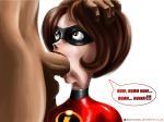 disney elastigirl female milf sabudenego_(artist) the_incredibles white_background