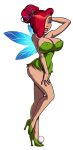  breasts cosplay crossover disney jessica_rabbit linno peter_pan tinker_bell tinker_bell_(cosplay) who_framed_roger_rabbit 