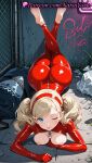 1girl 1girl 1girls 2025 ai ai_assisted ai_generated alley anime anime_style ann_takamaki ass ass atlus bag bangs barefoot big_breasts big_breasts blonde_hair blue_eyes blush bodysuit breasts breasts_out breasts_outside bust caucasian chain-link_fence condom crossed_ankles crossed_legs duffel_bag feet feet_up female_focus female_only fence foot_fetish full-length_zipper full_body gloves hairband heart hentai high_quality high_res high_res high_resolution indoors juicy_butt large_ass latex legs legs_up lipstick long_hair looking_at_viewer lying makeup medium_breasts megami_tensei nail_polish natsuyoru nipples nipples_outside non-asian on_stomach one_eye_closed open_bodysuit outside partially_unzipped patreon persona persona_5 persona_5_royal red_bodysuit red_hairband shiny shiny_clothes skin_tight smile soles solo_female stable_diffusion swept_bangs the_pose thighs toes tongue tongue_out trash trash_bag twin_tails uncensored_nipples unzipped voluptuous voluptuous_female zipper zipper_pull_tab