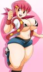  1girl alternate_breast_size alternate_outfit big_breasts bra clothed_female clothing cow_print female_focus female_only gym_leader high_res human nintendo pink_eyes pink_hair pokemon pokemon_gsc sexy sexy_body sexy_breasts shoes short_hair smile socks solo_female solo_focus sonson-sensei source_request teen thick_thighs twin_tails video_game_character video_game_franchise whitney_(pokemon) 