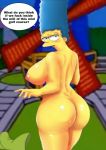 big_ass edit golf looking_at_viewer marge_simpson milf the_simpsons windmill yellow_skin