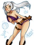 1girl 1girl 1girl alluring alternate_costume big_breasts bikini cleavage fire_emblem fire_emblem_awakening fire_emblem_heroes gloves nintendo o-ring_bikini official_alternate_costume purple_bikini purple_swimsuit robin_(fire_emblem) robin_(fire_emblem)_(female) swimsuit transparent_background twin_tails vatimortis