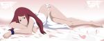 absurd_res barefoot dakimakura feet high_res kushina_uzumaki milf naruto nopan red_hair stiky_finkaz