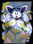 1girl 5_fingers anthro artist_name female_only furry hair high_res malachimoet mammal temmie temmie_(undertale) undertale undertale_(series) video_games white_body