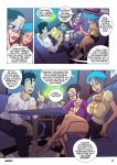 black_hair bulma_brief chichi comic dragon_ball dragon_ball_z extra_milk female kaputo99 milf son_gohan