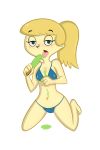 bikini blonde_hair female fiona_munson freeman2 kid_vs._kat navel swimsuit