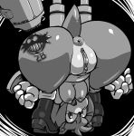 amy_rose anus breasts hedgehog is is_(artist) monochrome pussy sega sonic_the_hedgehog_(series)