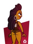  anne_maria anne_maria_(tdi) ass dark-skinned_female dark_skin female solo total_drama_island vaultman 