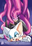 1girl ahegao aku_tojyo anal anthro anus cum cum_in_pussy cum_inside double_penetration female fucked_silly furry helpless open_mouth orgasm rape rouge_the_bat saliva sonic_(series) tentacle tentacles tojyo torn_clothes vaginal