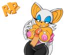 anthro areola bat big_breasts blue_eyes breasts cum cum_on_breasts cum_on_face disembodied_penis erect_nipples erection female hair male male/female nipples orgasm paizuri penis r!p rouge_the_bat sega sex sonic_the_hedgehog_(series) white_hair