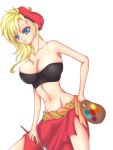  big_breasts blonde_hair blue_eyes breasts final_fantasy final_fantasy_vi hat relm_arrowny 