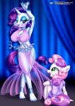  bbmbbf belly_dancer belly_jewel dancer equestria_untamed friendship_is_magic hasbro my_little_pony palcomix pietro&#039;s_secret_club pony rarity rarity_(mlp) sweetie_belle sweetie_belle_(mlp) 