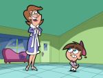 bikini gif high_heels milf swimsuit the_fairly_oddparents timmy's_mom timmy_turner