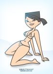 asian asian_female bikini black_hair breasts cartoon_network female heather_(tdi) hourglass_figure navel solo swimsuit thick_ass thick_legs thick_thighs total_drama_island vaultman