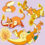 3_males 3boys anus anus_licking ass ass_lick ass_licking butt charizard charmander charmeleon erect_penis erection hand_on_penis holding_penis licking_ass male male_only masturbation nintendo penis pokemon pokemon_(anime) rimming sex spread_legs threesome trio yaoi