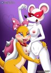  2_girls bbmbbf blush breast breasts collar dildo fur34 fur34* koopa ms_mowz multiple_girls nintendo nude palcomix pietro&#039;s_secret_club pussy_juice super_mario_bros. thousand-year_door wendy_o._koopa yuri 