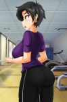  alessandra big_ass big_breasts black_hair comicom_ryu gym huge_ass huge_breasts milf 