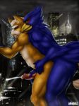  anal falco_lombardi falcon fox fox_mccloud gay giant lazydez macro star_fox 