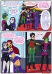 beast_boy comic dc_comics dick_grayson emotion_sickness_(teen_titans) garfield_logan incognitymous_(artist) koriand'r nipples nude rachel_roth raven_(dc) robin starfire tagme teen_titans