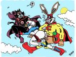   alley-kat-abra ally-kat-abra captain_carrot captain_carrot_and_his_amazing_zoo_crew dc_comics dexter_cockburn furry yankee_poodle  