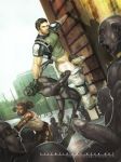  bara chris_redfield human male male_only multiple_boys muscle partially_clothed penis resident_evil resident_evil_5 silencio 