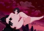  1boy 1girl anal cinder_fall feet grimm_(rwby) male necromalock official_style rwby sex soles toes 